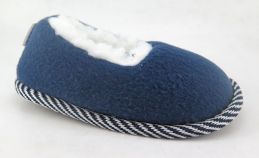 Pantuflas de Polar Con Corderito Adentro Lisas 