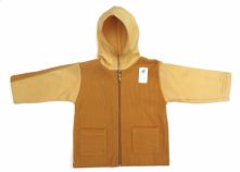 Campera con Capucha - Friza / Corderoy - con Cierre