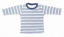 Remera manda Larga Rayada