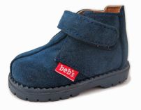 Bota Botita de Gamuza Con Velcro Abrojo 