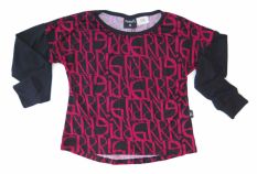 remera estampada manga larga de nena 