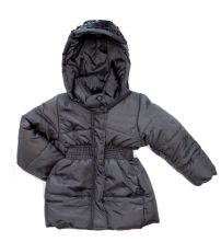 Campera con Wata para Nena - Capucha Desmontable con Lentejuelas