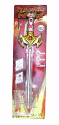 Espada con Luz y sonidos - a pilas (3 pilas AA) - 58 cm.