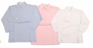 Media Polera de Algodon Lisas