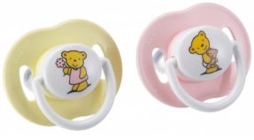 Chupete 3-6 Meses SILICONA TEDDY Decorado Oso 