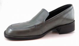 Zapato Mocasin Liso Con Taco 