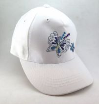 Gorro Cap - Mariposas Bordadas Regulable