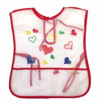 Babero Vinilico PEVA Pintorcito sin Mangas Estampado No contiene PVC