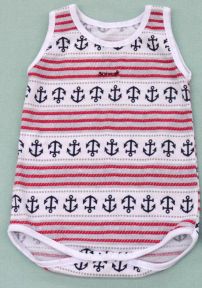 Body sin manga estampado VARON