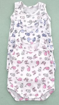 Body sin manga estampado VARON