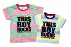 Remera manga corta estampada varon 