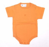 Body Manga Corta de Vestir Con Patita Bordada