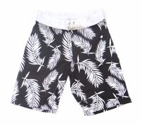 Short de Baño Microfibra Con Elastico en Cintura Estampado