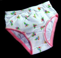 Bombacha Estampada con Elastico - Interlock