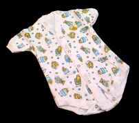 Body Estampado Mangas Cortas con Broches - Interlock