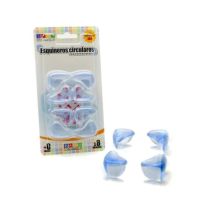 Esquinero Circular Transparente Protector