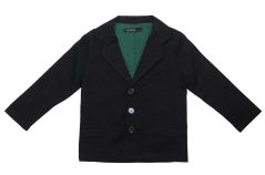 Saco de Vestir de Gabardina Liso