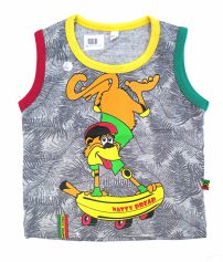 Musculosa Estampada Palmera 