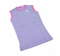 Remera Musculos Estampado Rayado