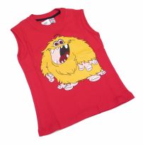 Remera Musculosa Estampado Monstruito
