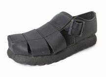 Sandalias Franciscanas de Cuero Con Hebilla