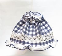 Lampara de Techo - Azul Marino con Volado