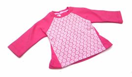 Buzo De Algodon Frizado Con Encaje