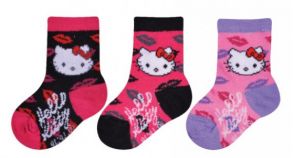 Media Soquete Estampado Hello Kitty