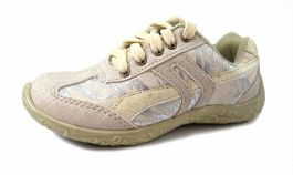 Zapatillas Con Cordones y Glitter