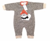 Enterito Algodon Rustico Sin Pie Bordado