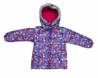 Campera Silver Forrada Con Polar Estampada