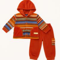 Conjuntos Push Campera Rayada y Pantalon Sin Pie