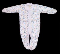 Enterito Largo con pie estampado nena.