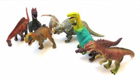 Dinosaurio de Goma con Chifle