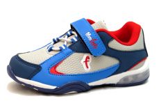 Zapatilla Con Velcro y Elastico Con Luz