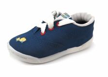 Zapatillas Lona Con Cordon Bordadas