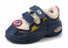 Zapatillas Doble Velcro Tela Cuerina