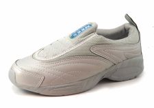 Zapatillas Tipo Pancha Sin Cordones Cuerina Tela