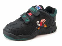 Zapatillas Con Velcro Cuerina Mickey