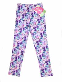 Calza Chupin Lycra Estampada Floreada