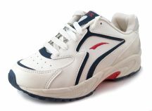 Zapatilla Cuerina Con Cordon