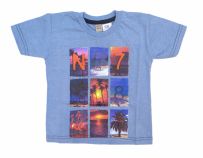 Remera Varon Manga Corta Estampado