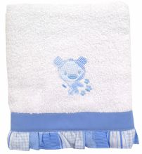 Toallon Sin Capucha Bordado Con Volado 