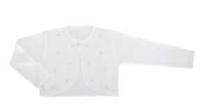 Bolero de Cashmilon Bordado y Botones de Perla