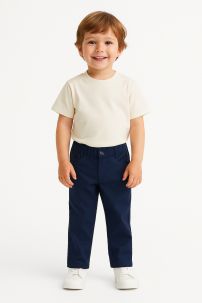 Pantalón Gabardina Cintura Regulable