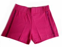 Short Algodón Con Brillantina 