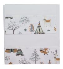 Sabana Catre / Moises / Colecho Estampada 3 Piezas