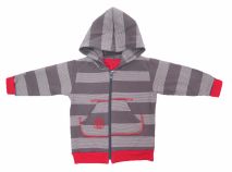 Campera de Algodon Con Friza Bebe Rayada