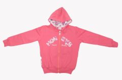 Campera de Friza con Capucha Bordada Honeys