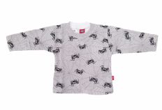 Buzo de Algodon Frizado Sin Capucha Arañas